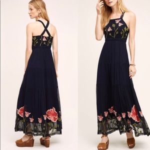 NWT Anthropologie Tulipan Maxi Dress 4